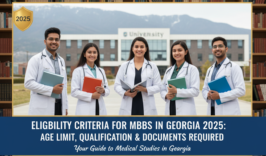 Eligibility Criteria for MBBS in Georgia 2025: Age Limit, Qualification & Documents Required
