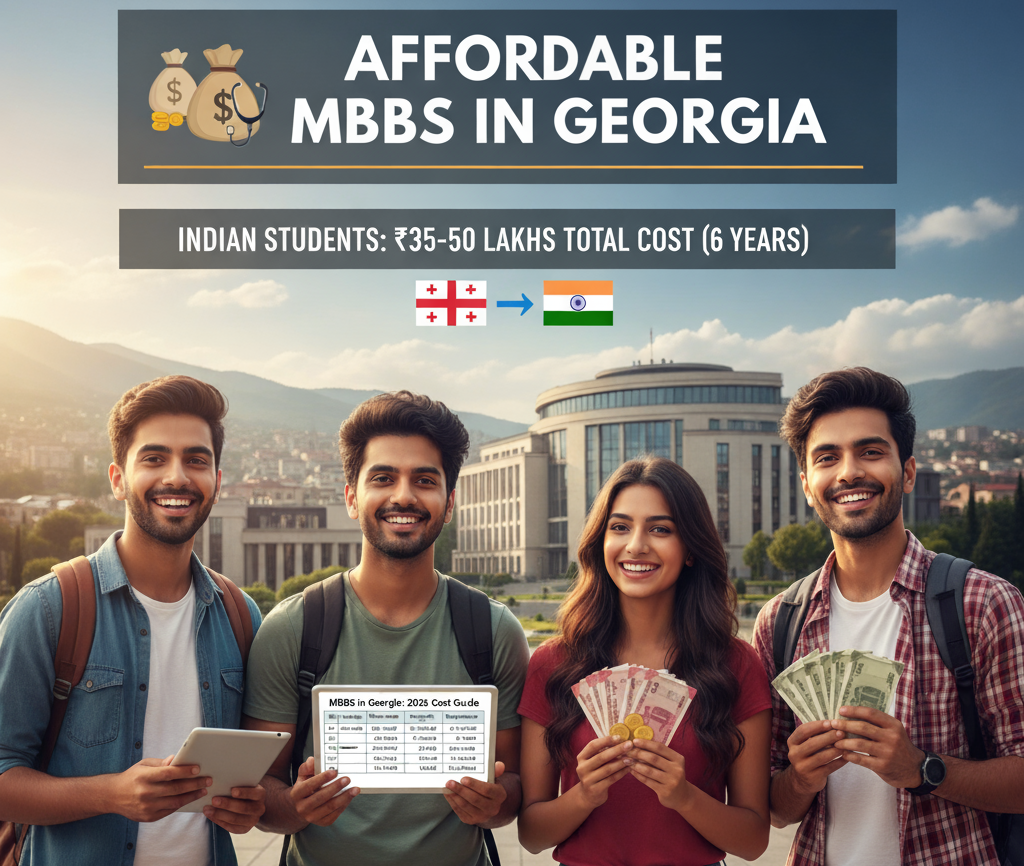 Is MBBS in Georgia Affordable? How Much Does Indian Students Really Cost (2025 Guide)