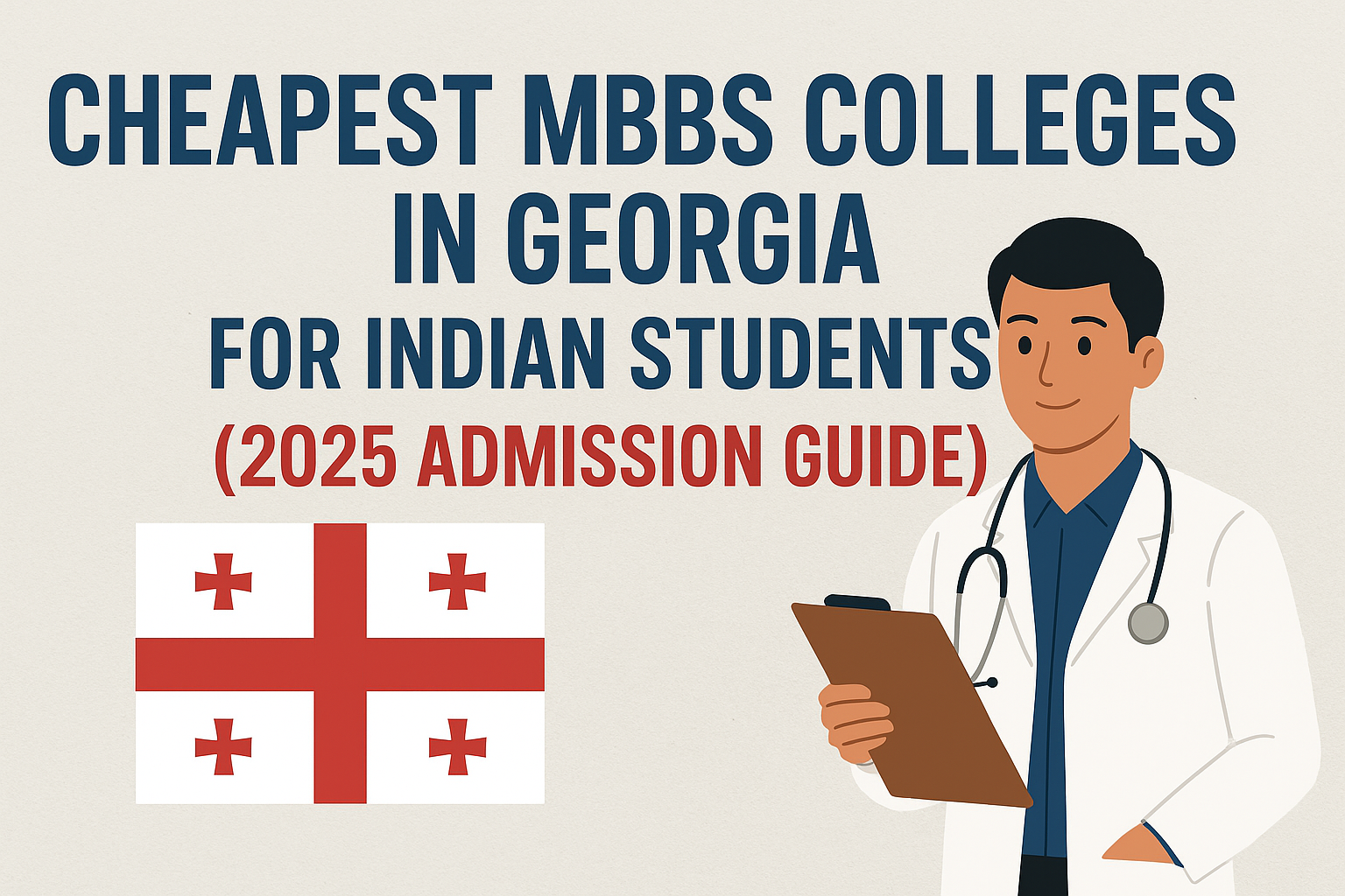 Cheapest MBBS Colleges in Georgia for Indian Students  (2025 Admission Guide)