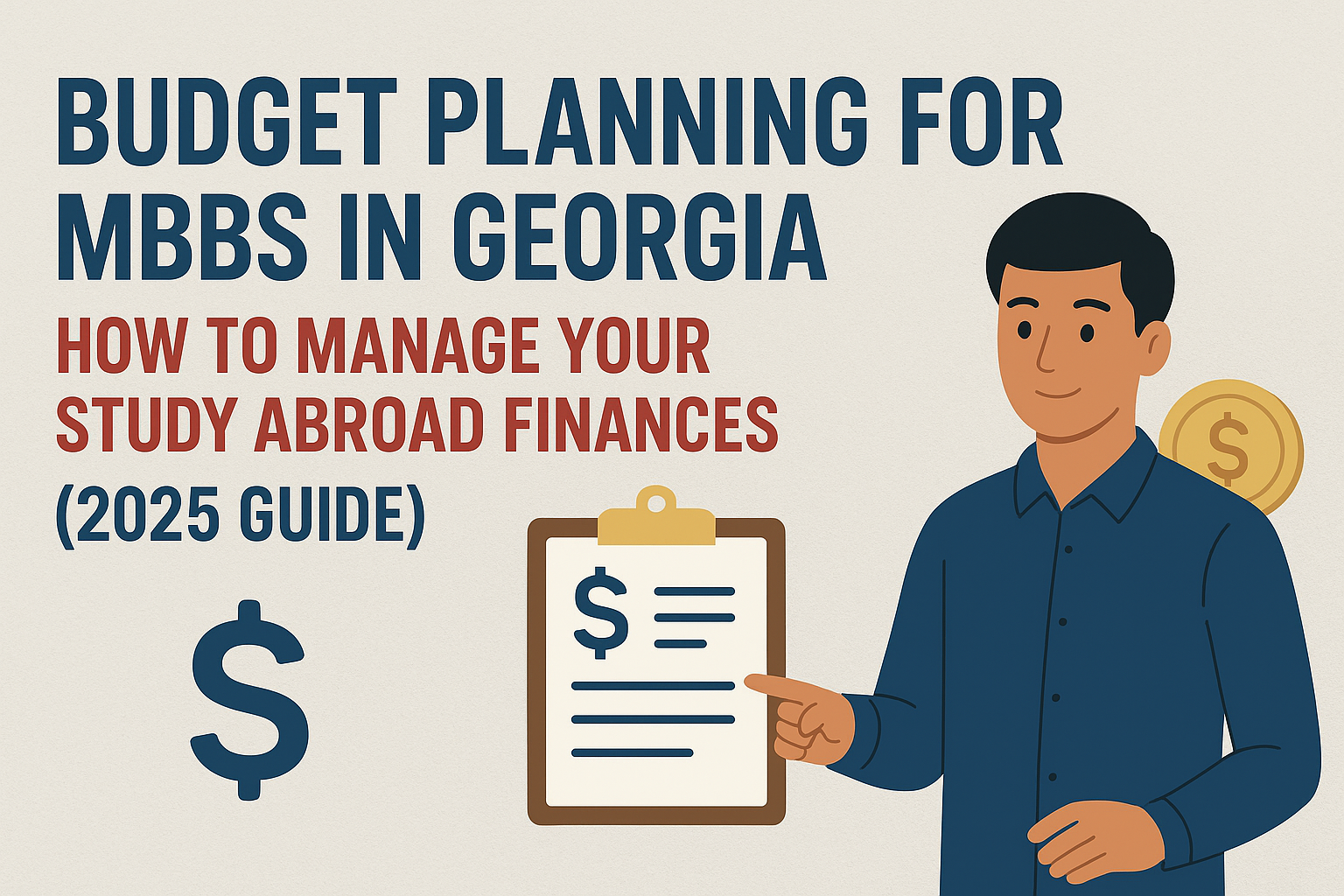 Budget Planning for MBBS in Georgia: How to Manage Your Study Abroad Finances (2025 Guide)