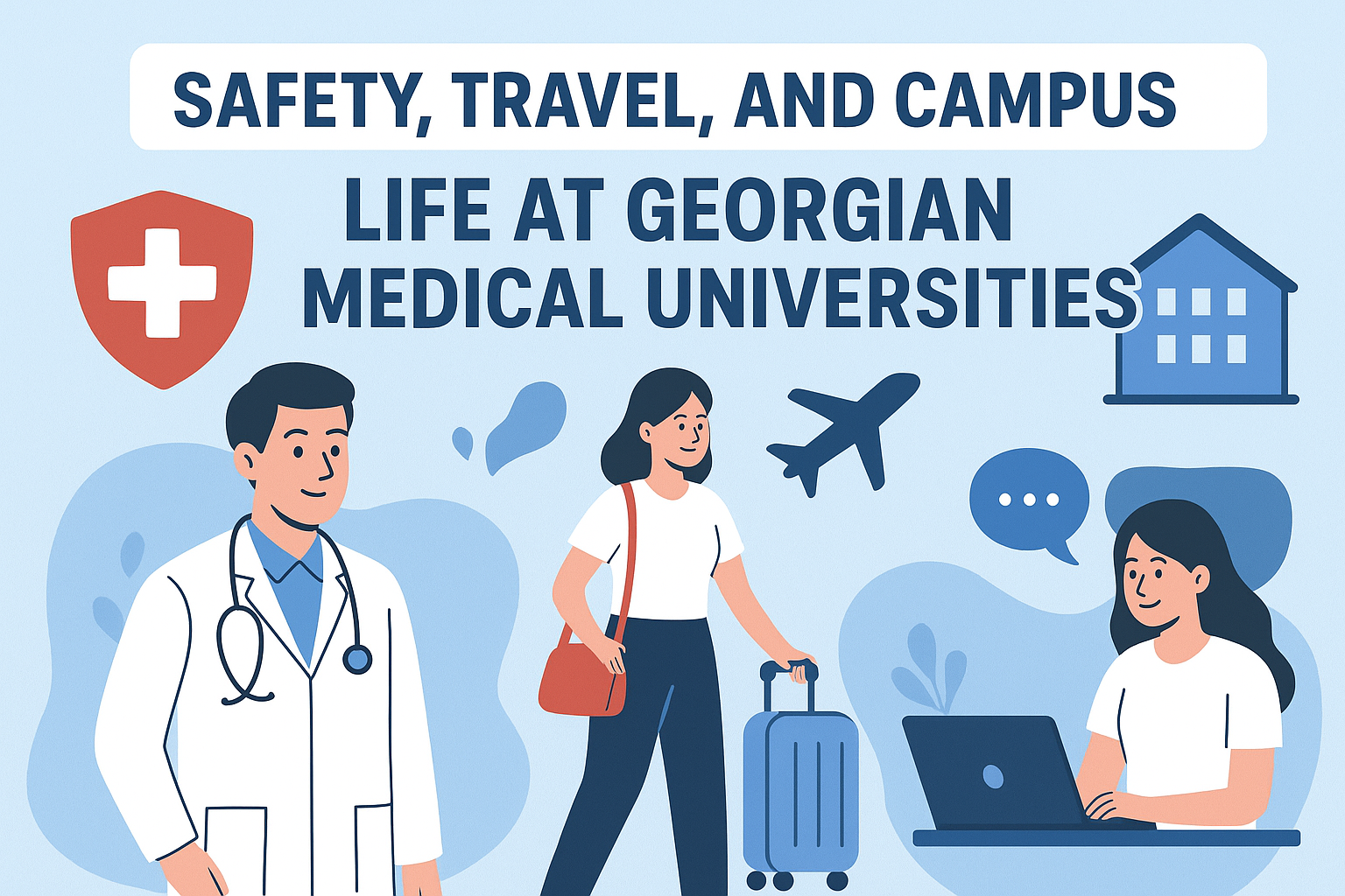 Safety, Travel, and Campus Life at Georgian Medical Universities