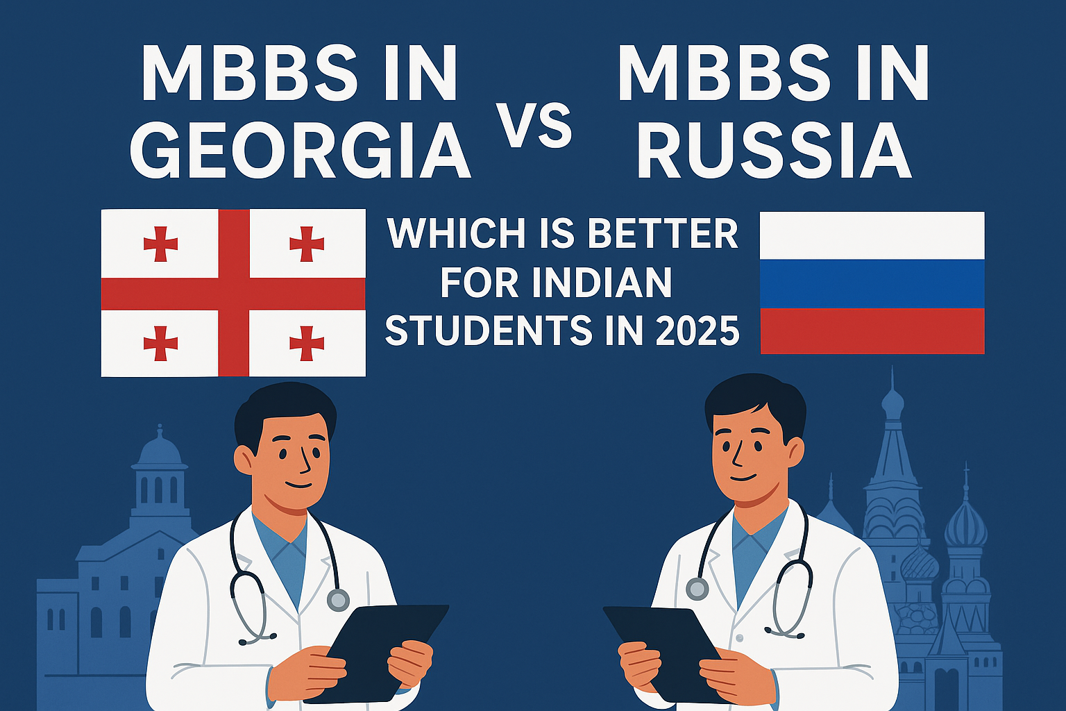 MBBS in Georgia vs Russia: Which Is Better for Indian Students in 2025?