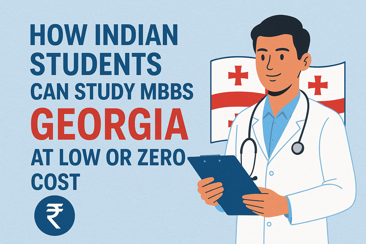 How Indian Students Can Study MBBS in Georgia at Low or Zero Cost