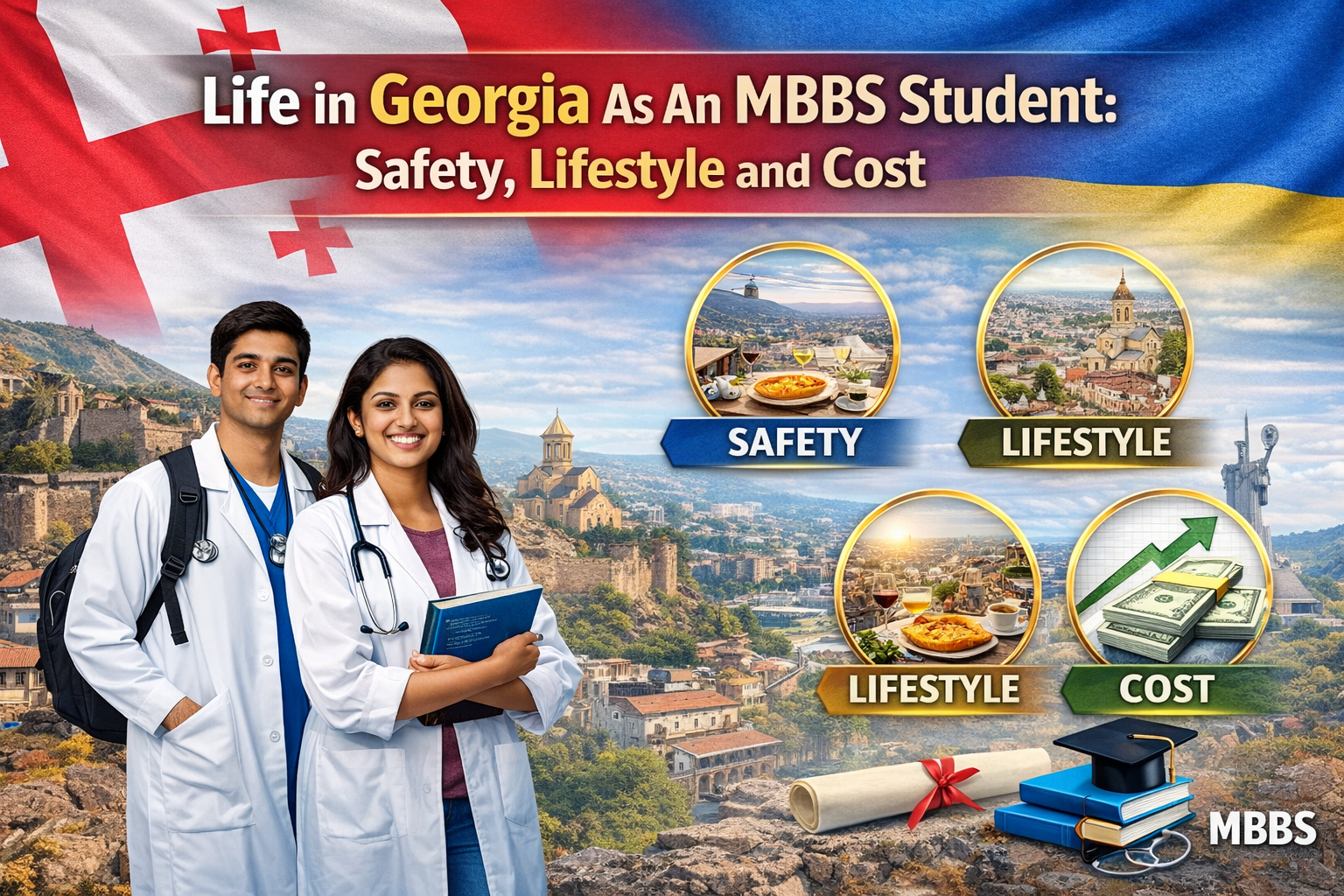Life in Georgia As An MBBS Student; Safety, Lifestyle and Cost