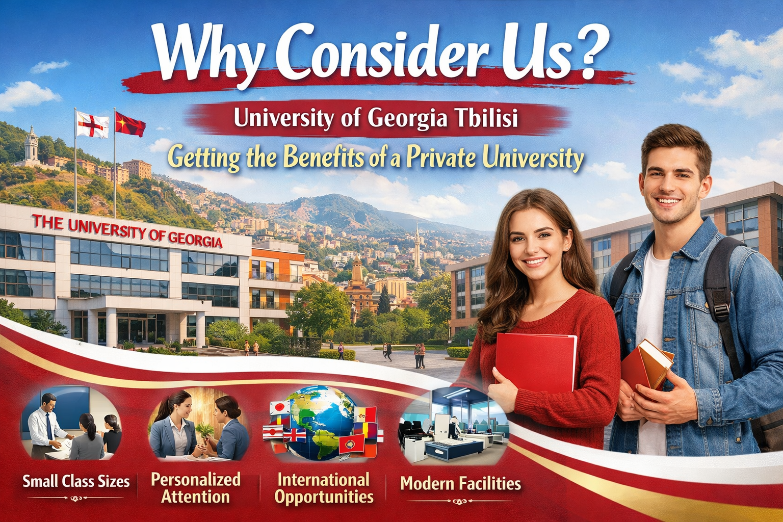 Why Consider Us -University of Georgia Tbilisi: Getting the Benefits of a Private University