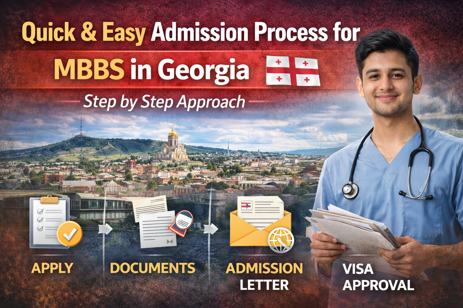 Quick & Easy Admission Process for MBBS in Georgia – Step by Step Approach
