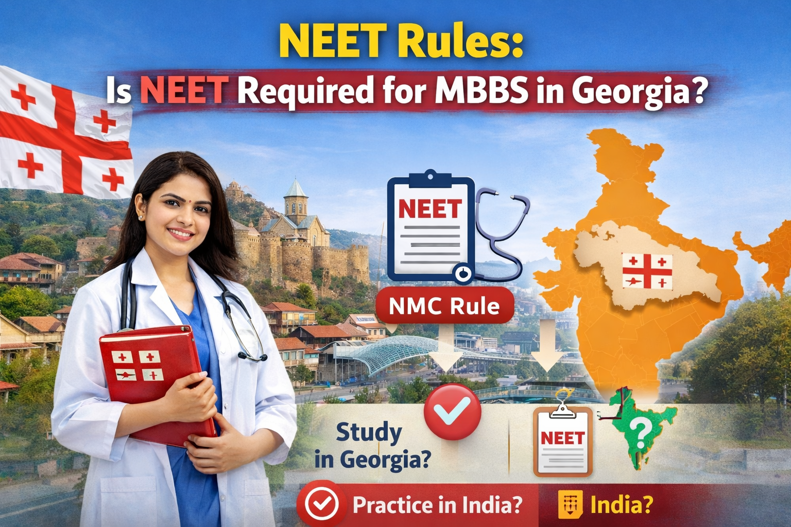 NEET Rules: Is NEET Required for MBBS in Georgia?