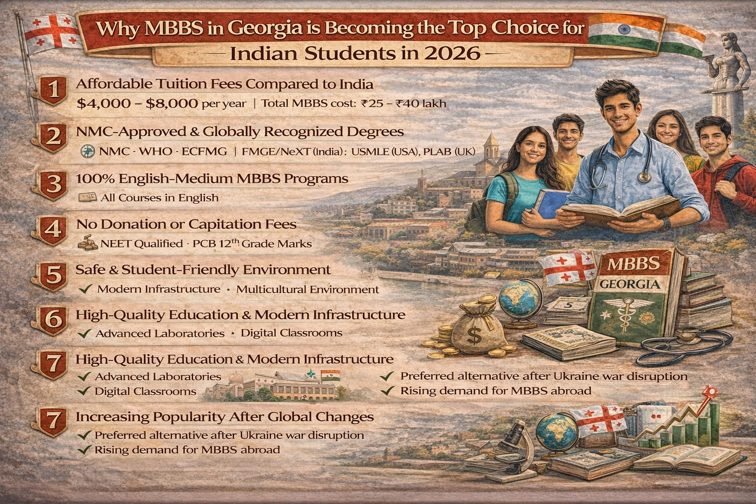 Why MBBS in Georgia is Becoming the Top Choice for Indian Students in 2026