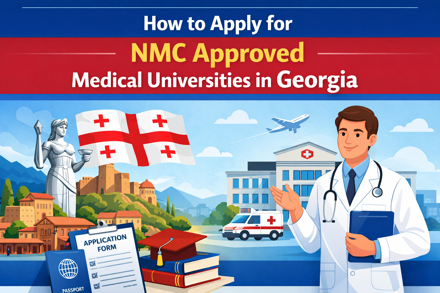 How to Apply for NMC Approved Medical Universities in Georgia