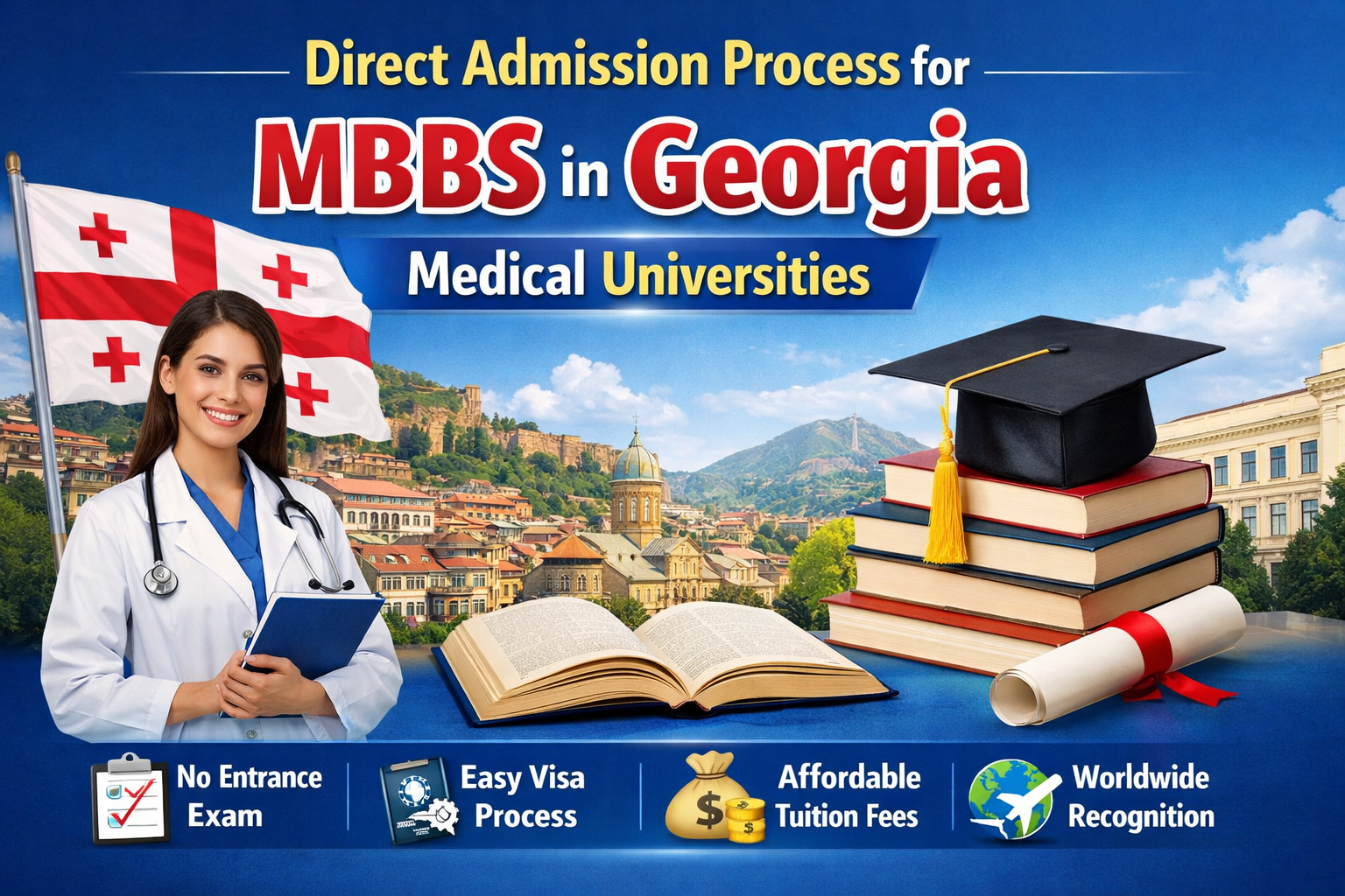 Direct Admission Process for MBBS in Georgia Medical Universities