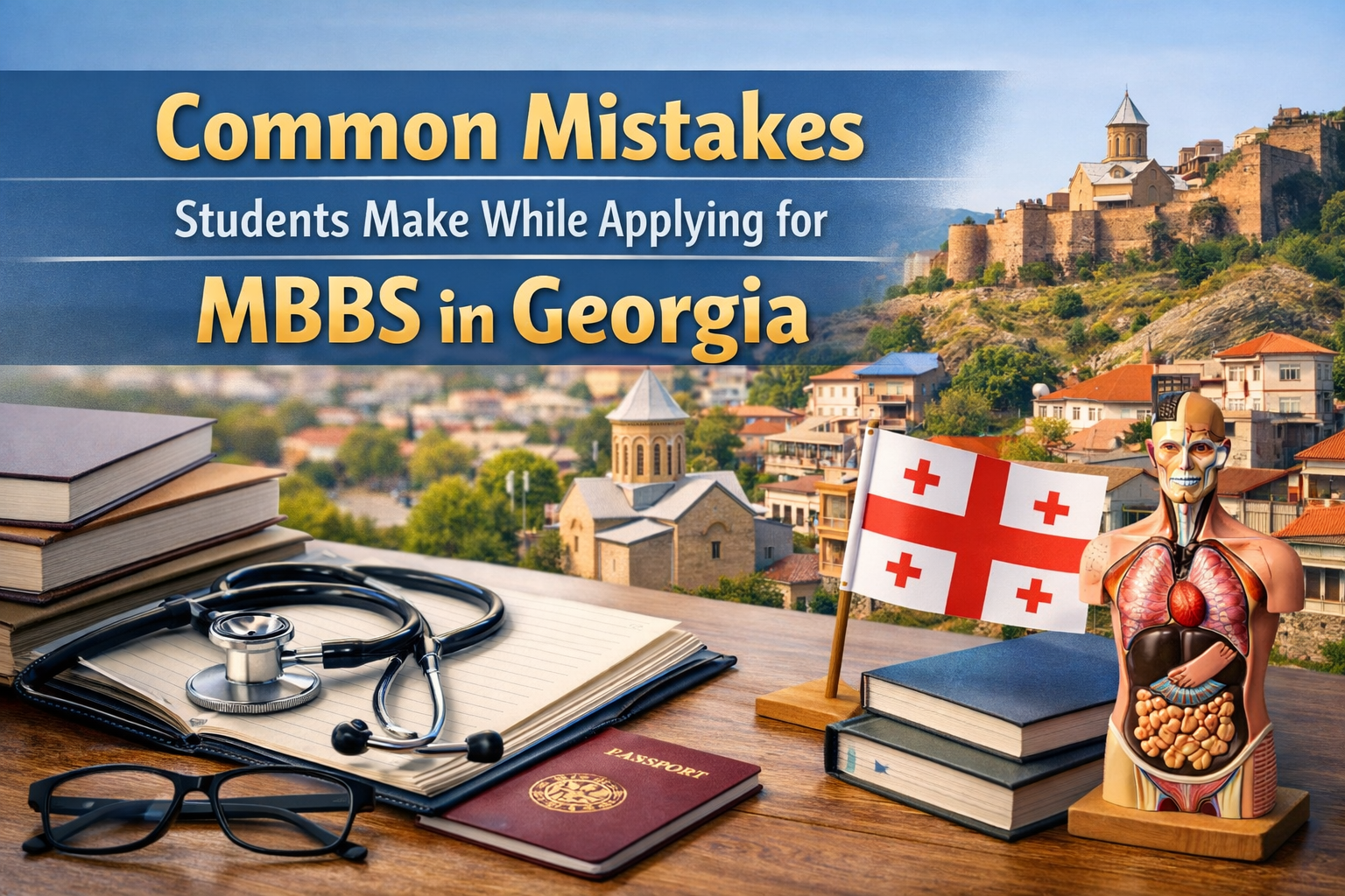Common Mistakes Students Make While Applying for MBBS in Georgia