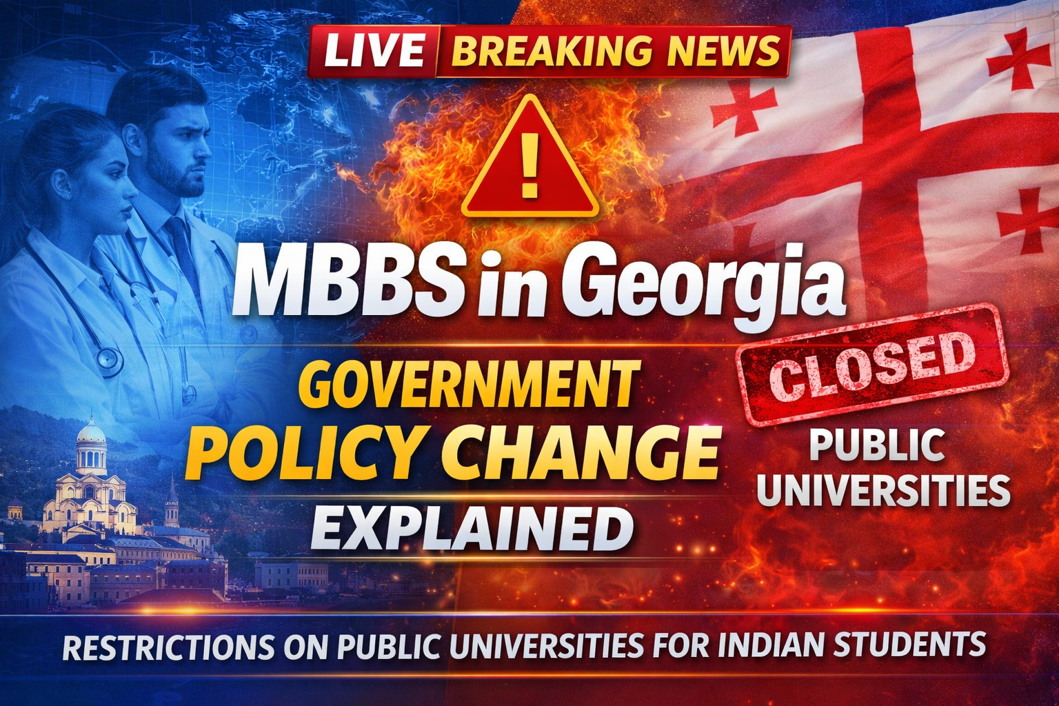 MBBS in Georgia Breaking News: Government Policy Change Explained