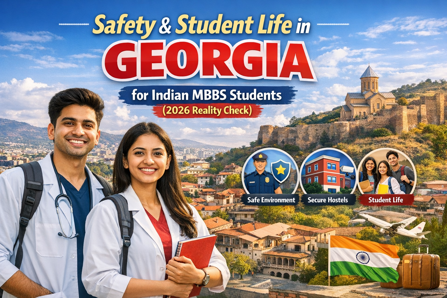 Safety & Student Life in Georgia for Indian MBBS Students (2026 Reality Check)