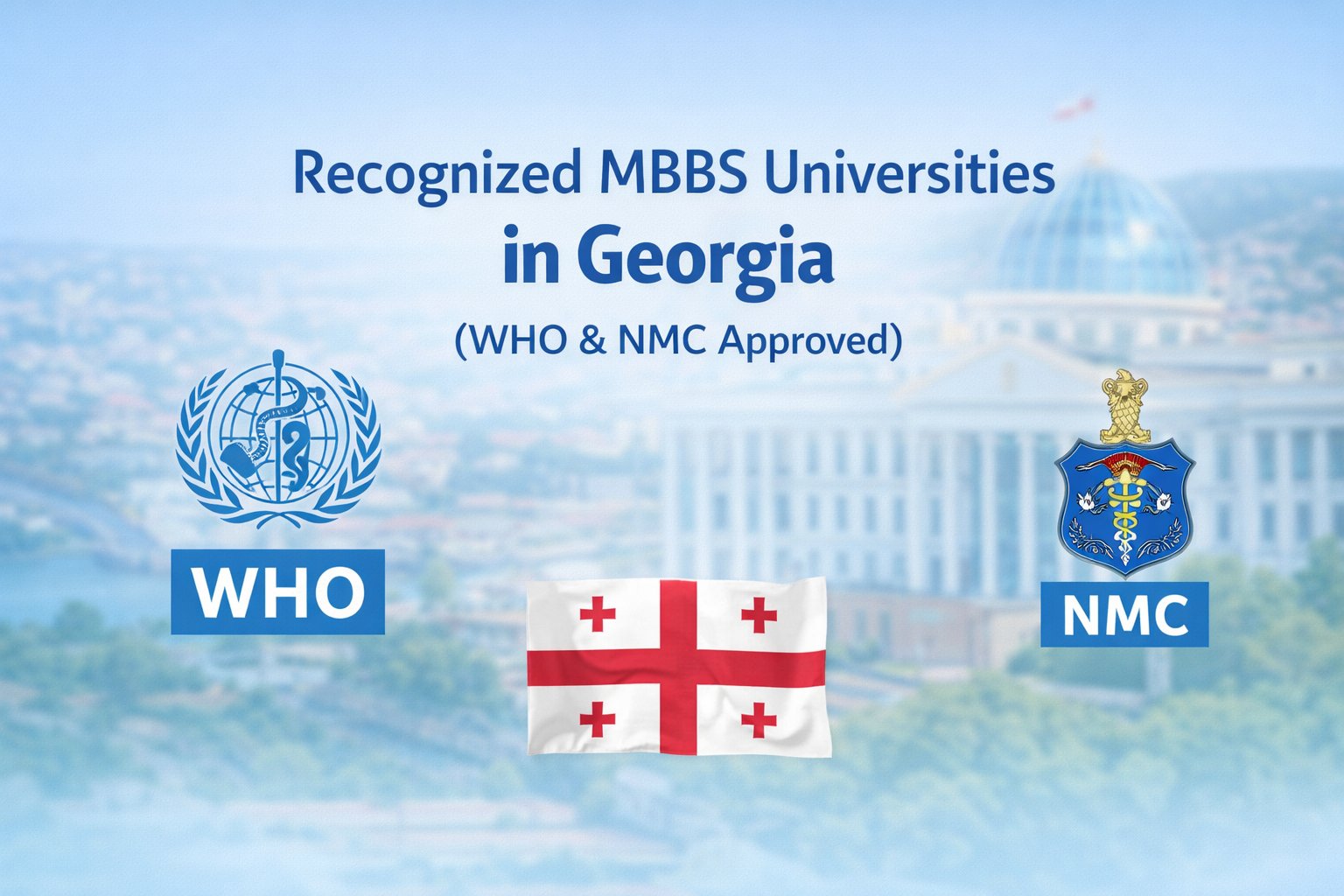 Recognized MBBS Universities in Georgia (WHO & NMC Approved)