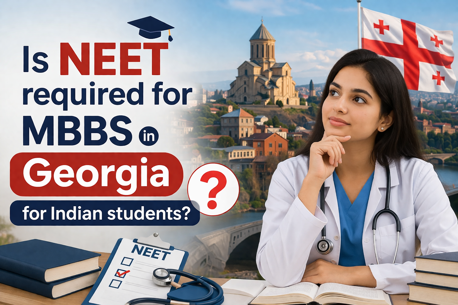 Is NEET required for MBBS in Georgia for Indian students?
