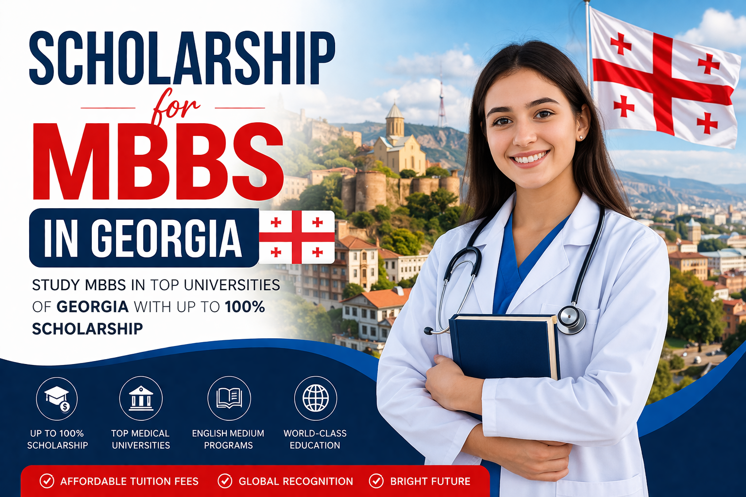 Scholarship for MBBS in Georgia