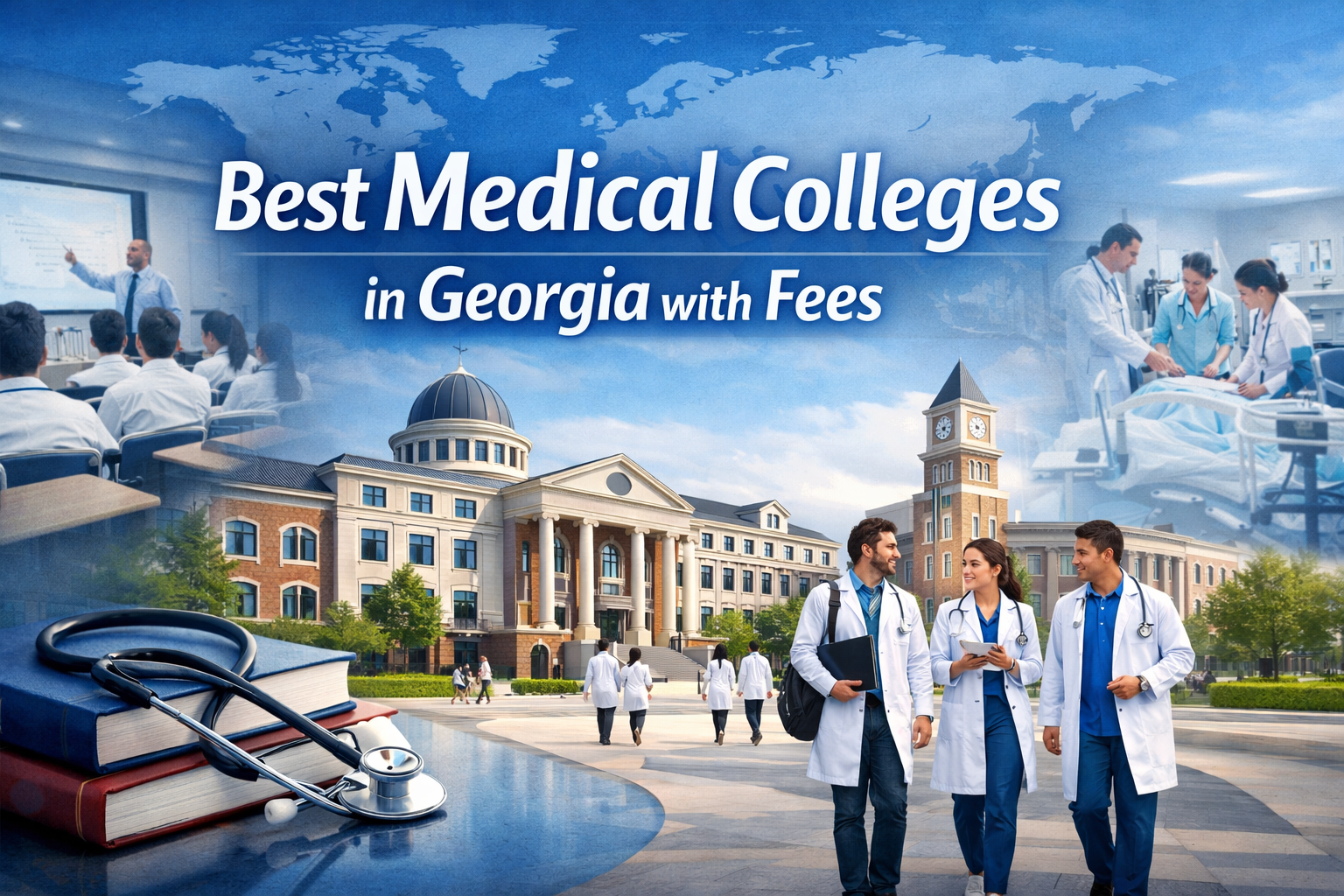 Best medical colleges in Georgia with fees