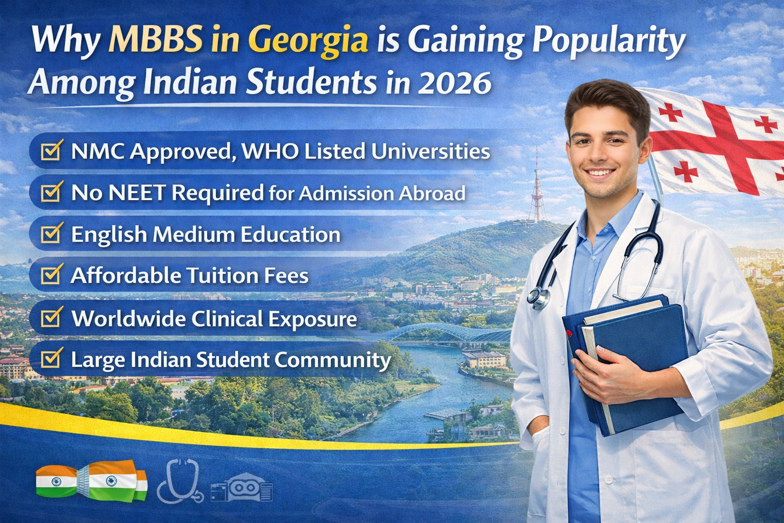 Why MBBS in Georgia is Gaining Popularity Among Indian Students in 2026