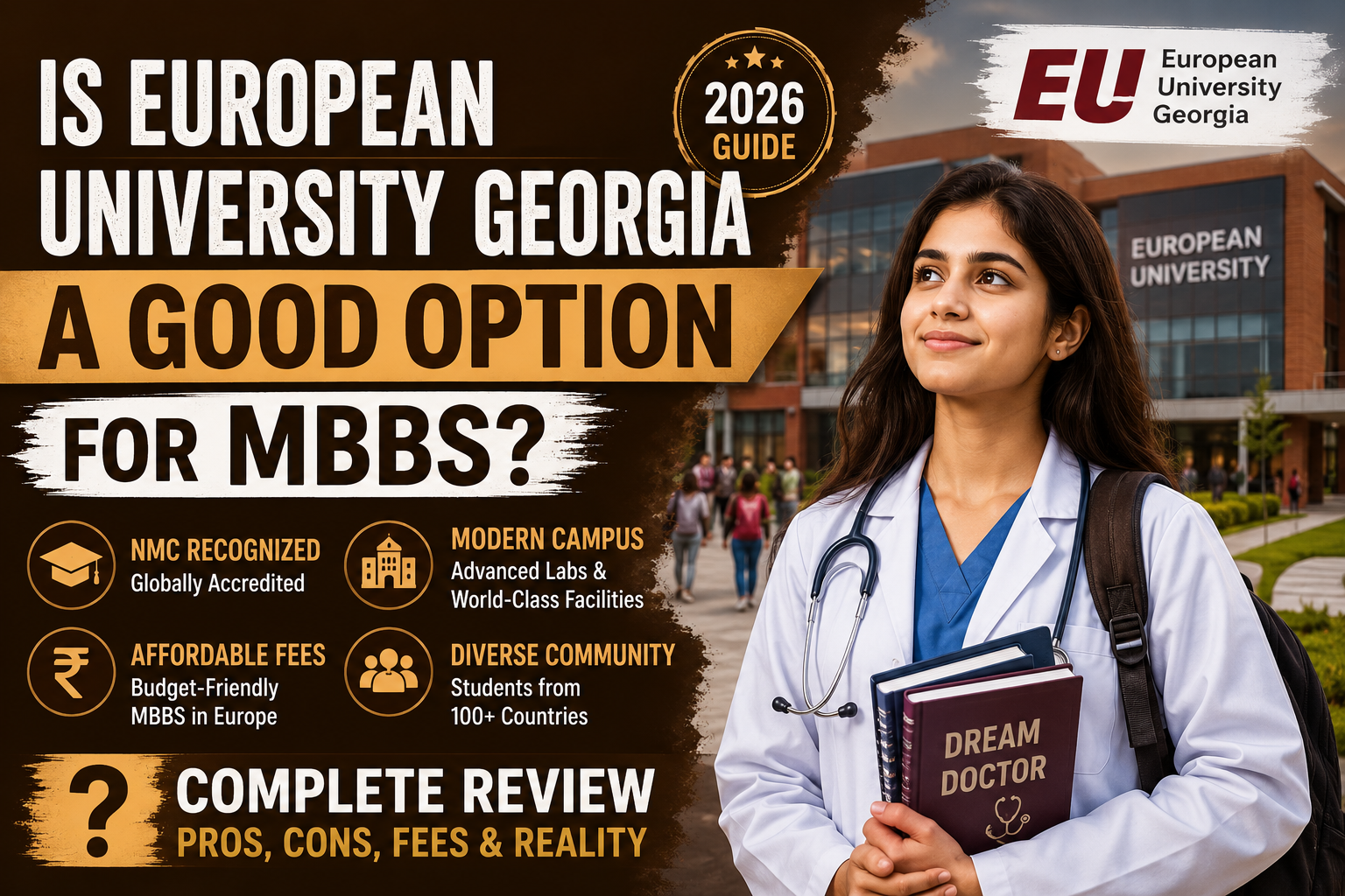 Is European University Georgia a good option for MBBS?