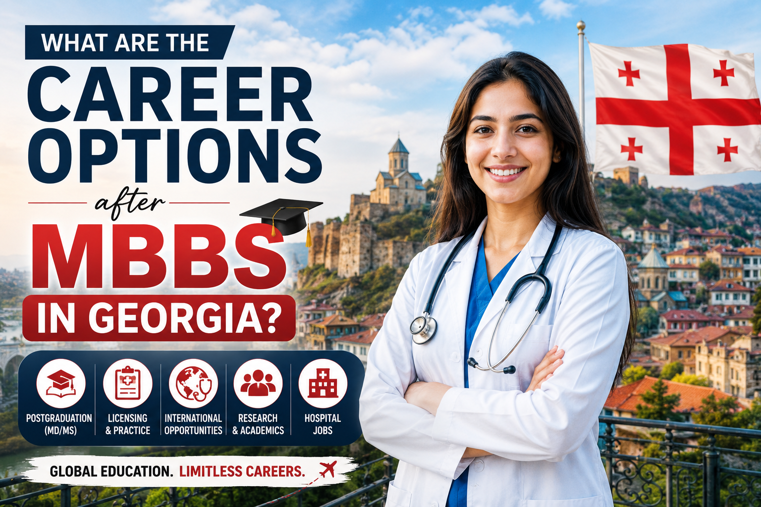 What are the career options after MBBS in Georgia?
