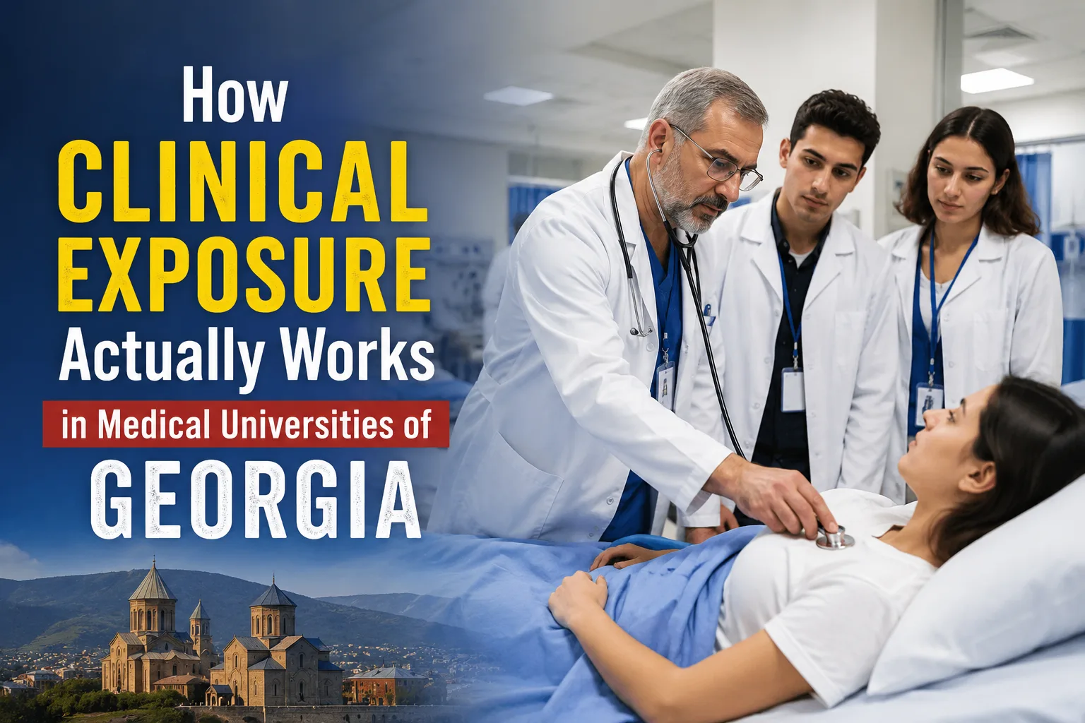 How Clinical Exposure Actually Works in Medical Universities of Georgia