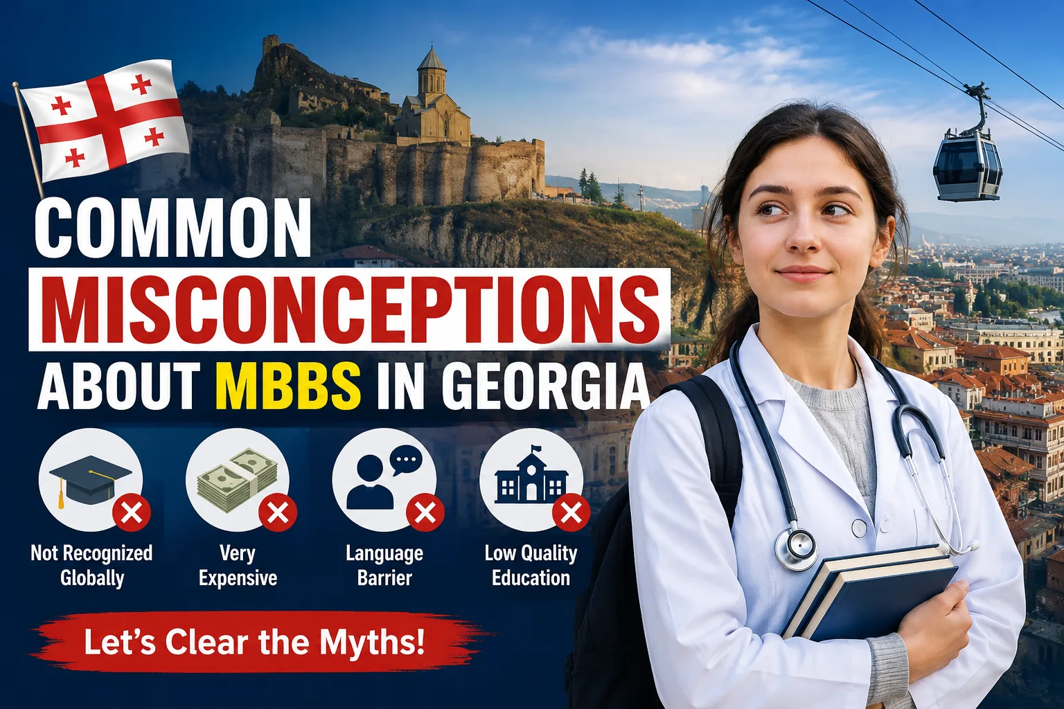Common Misconceptions About MBBS in Georgia