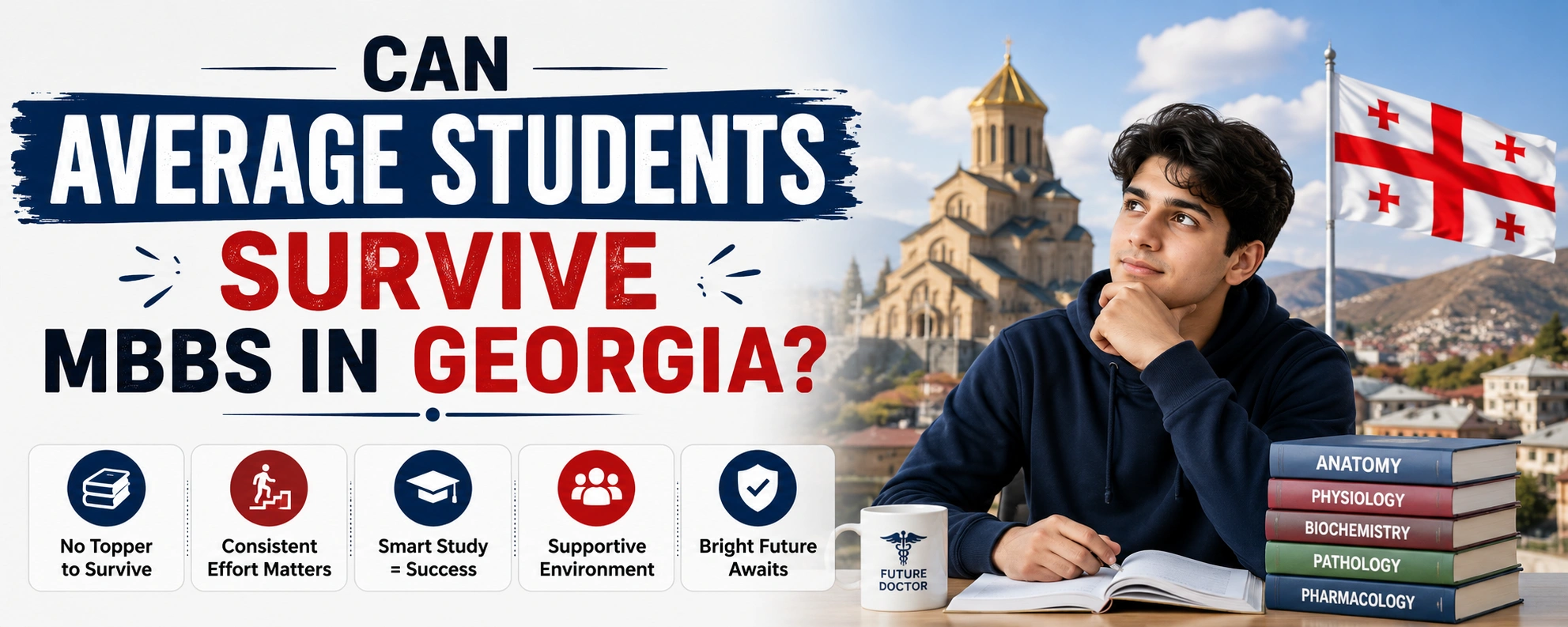 Can Average Students Survive MBBS in Georgia?