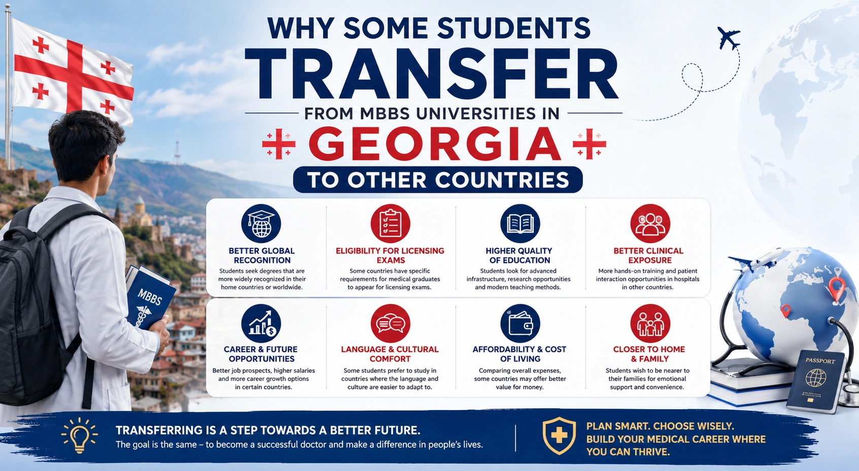 Why Some Students Transfer From MBBS Universities in Georgia to Other Countries