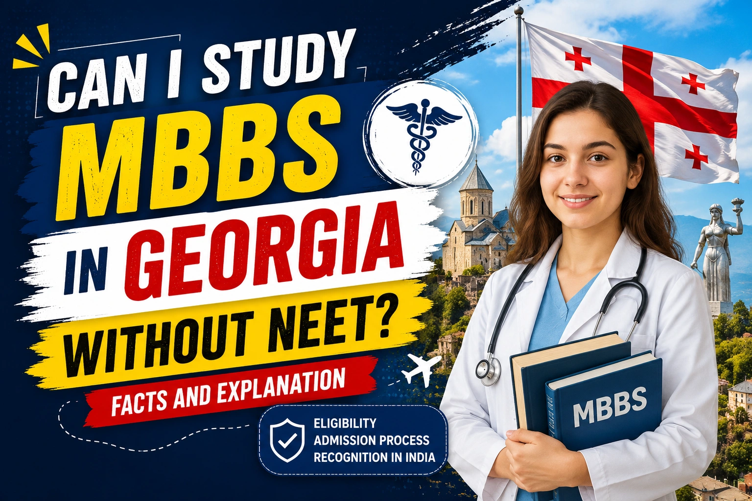 Can I Study MBBS in Georgia Without NEET? Facts and Explanation